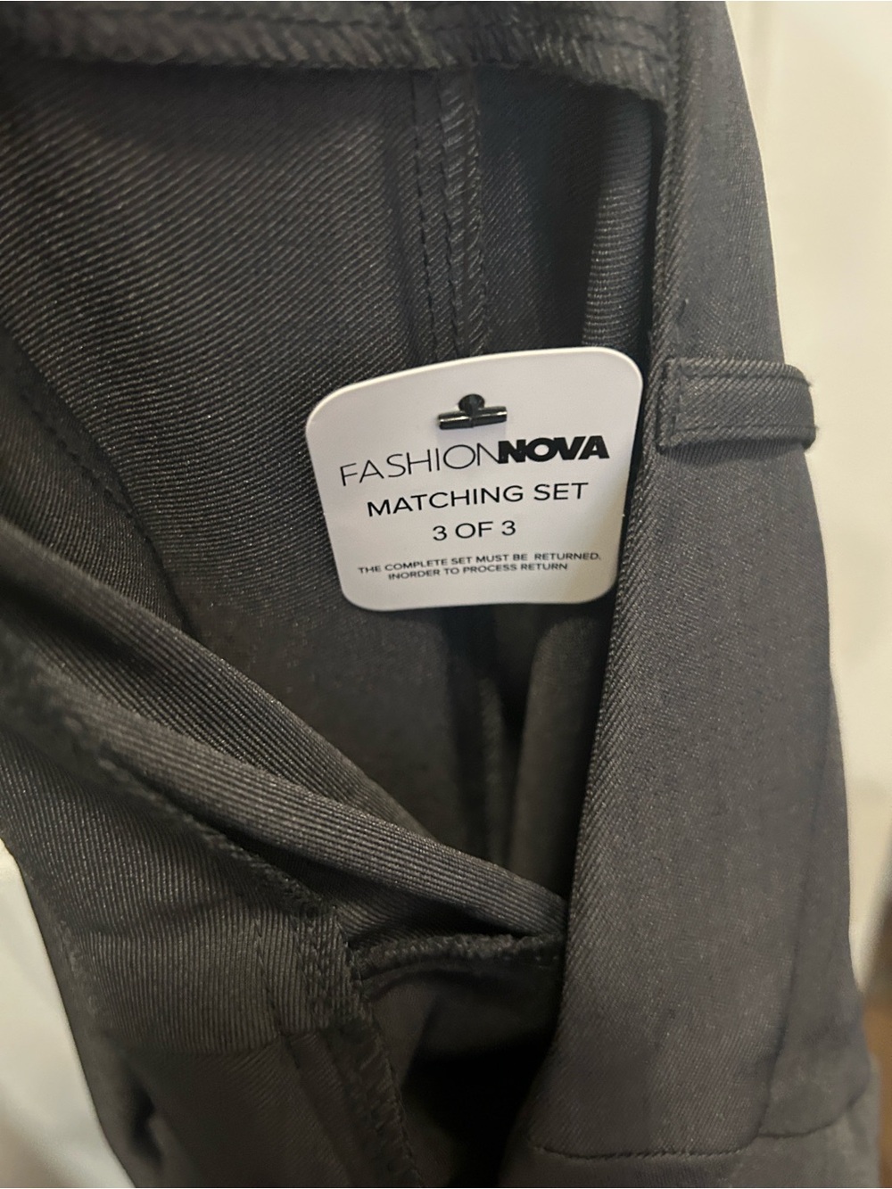 Nessa 3 piece suit…..Dress Pants, White Short Sleeve Blouse, and Vest - Picture 7 of 9